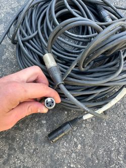 Long XLR Cables
