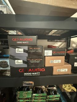 Car audio Amps Wire Speakers 