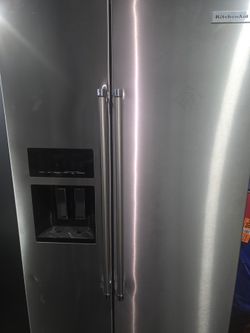 KitchenAid Stainless Steel Side-by-Side Refrigerator