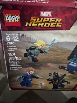 Super heroes lego set