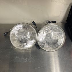 Two Humvee Headlights 