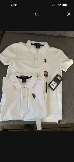 New boys polo uniform school shirt