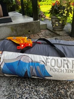 Huge tent