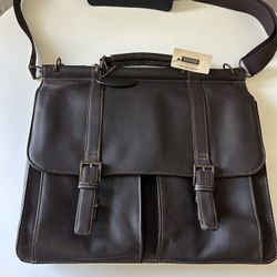 Wilsons Genuine Leather Laptop/Messenger Bag