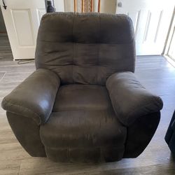 Dark Gray Recliner Chair / Sofa Chair 