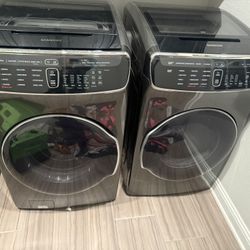 Samsung Washer and Dryer 6.0 cu.ft  STEAM and FlexWash