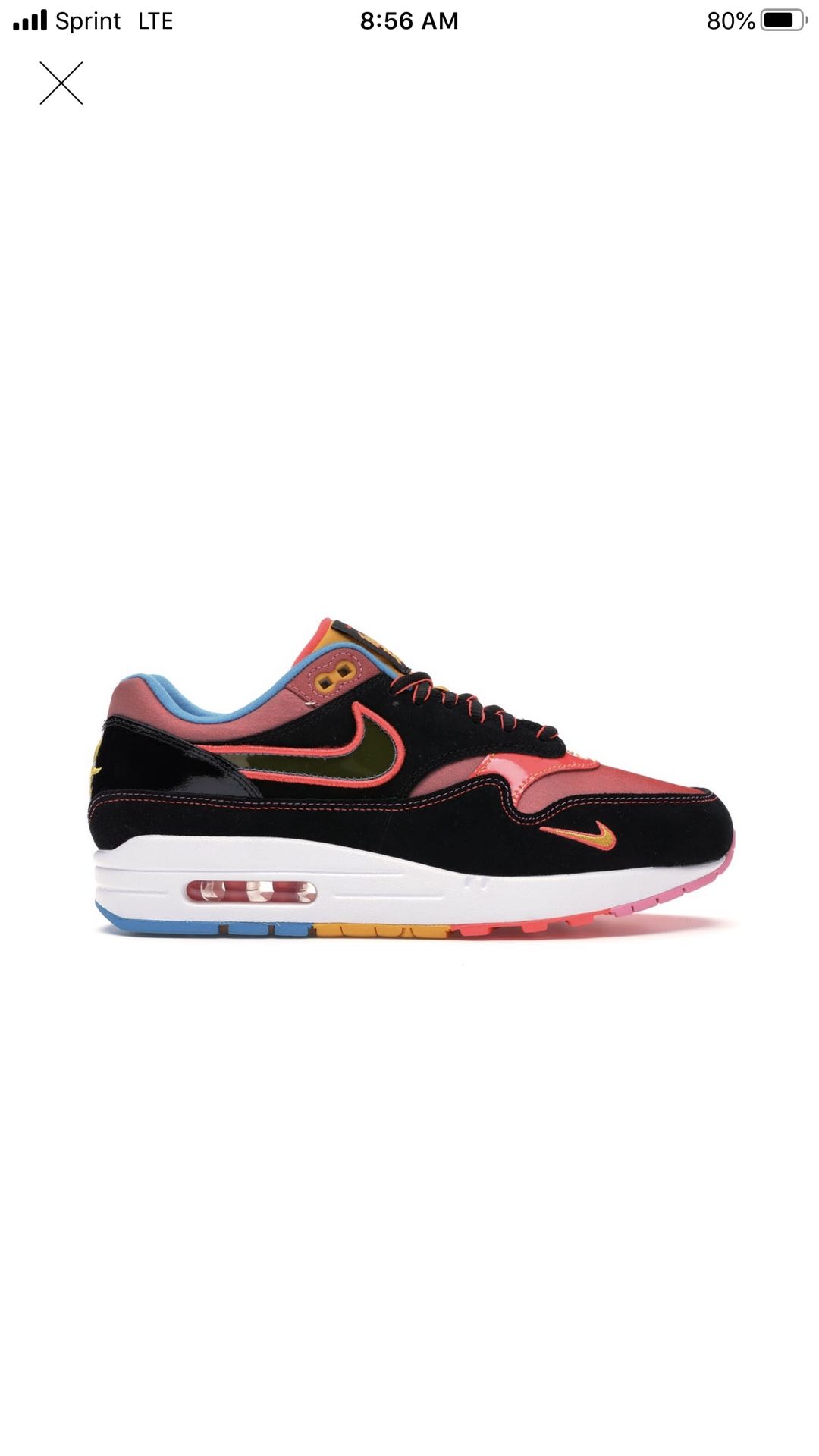 Nike Air max 1 Chinese New Year size 10.5 DS // Jordan Travis