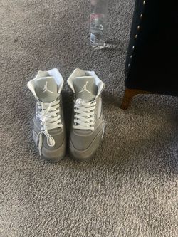Jordan 5 wolf grey