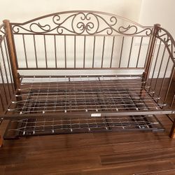 3-in-1 Convertible King Size Sofa Bed with Head Trim