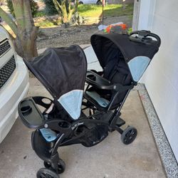 Sit N Stand Double Stroller
