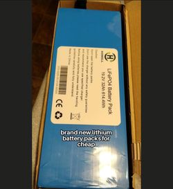 Lithium battery packs with built-in BMS