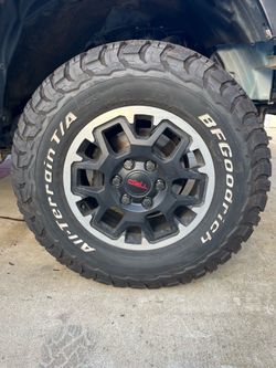 17” TRD rims wheels