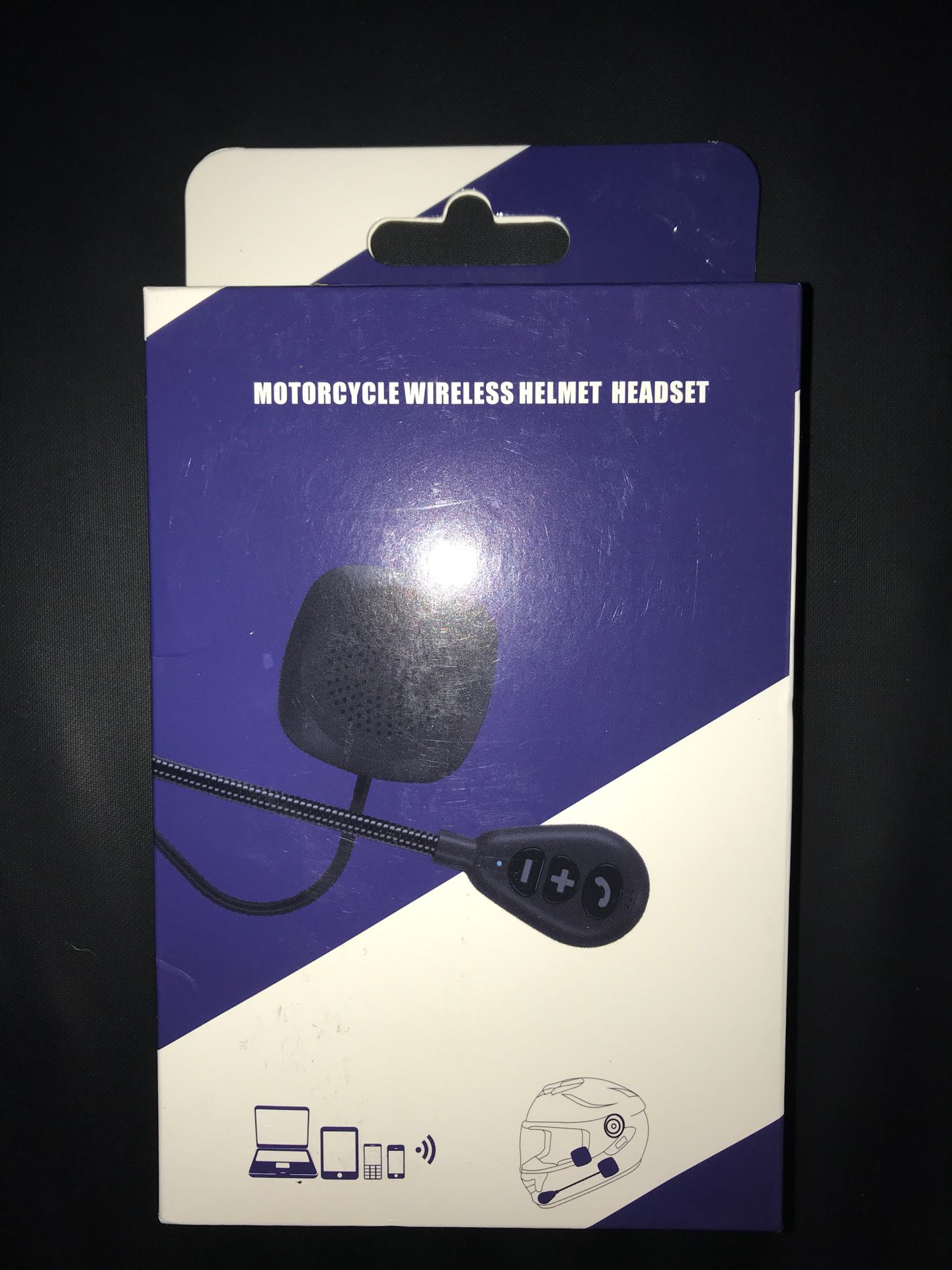 BLUETOOTH 5.0 MOTORCYCLE HELMET HIFI HEADSET RIDER TO RIDER TO cell phone music intercom sets