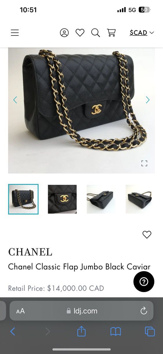 Chanel Classic  jumbo Flap 