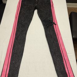 AMIRI Broken Track Acid Wash Jean