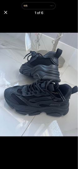 Steve Madden Black Chunky Sneakers