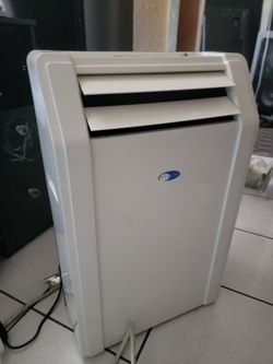 Wynter portable AC with exhaust hose and window trim