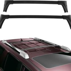 NEW Roof Rack Cross Bars Fit for Nissan Rogue 2021-2022 Luggage Racks Rooftop Cargo Carrier Bag Luggage Kayak Canoe Bike Snowboard Skiboard
