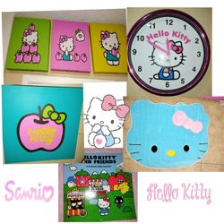 Hello Kitty Decor For Your Room 🍭 $13 Takes Everything Together 