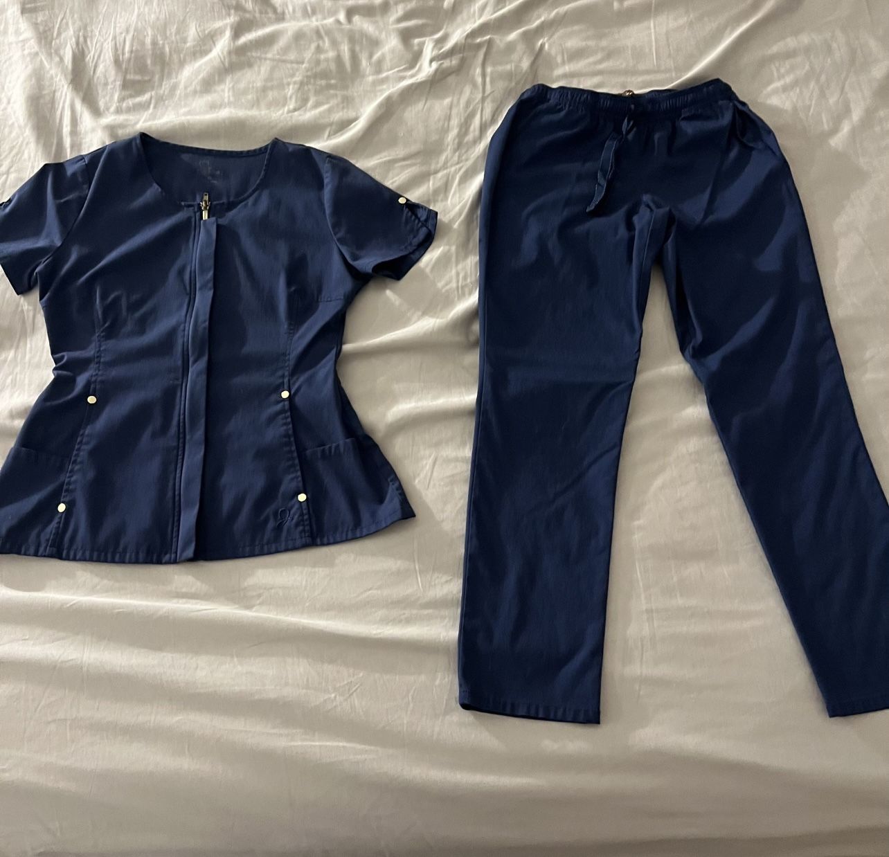 Jaanuu Scrubs Navy Blue Size XS