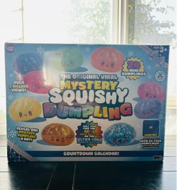 Mystery holiday Squishy Dumpling Countdown Calendar