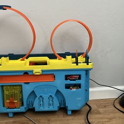 Hot Wheel Track with Cars