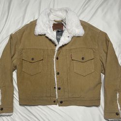 Levi’s Heritage Corduroy Sherpa Lined Jacket (Small)