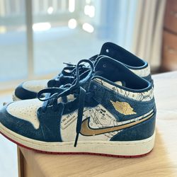 NIKE Air Jordan 1 Mid SE Big Kid