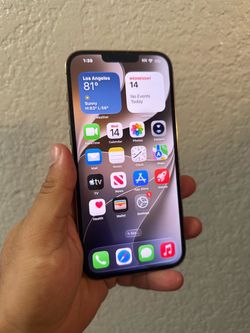 iPhone 13 Pro Max 256gb gold color cricket or AT&T only only crack back