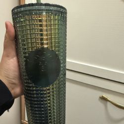 starbucks green metallic cup for sale