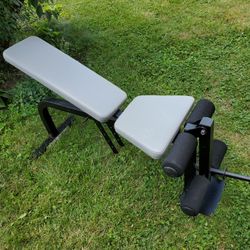 Clean Fully Adjustable Body Solid Weight Bench
