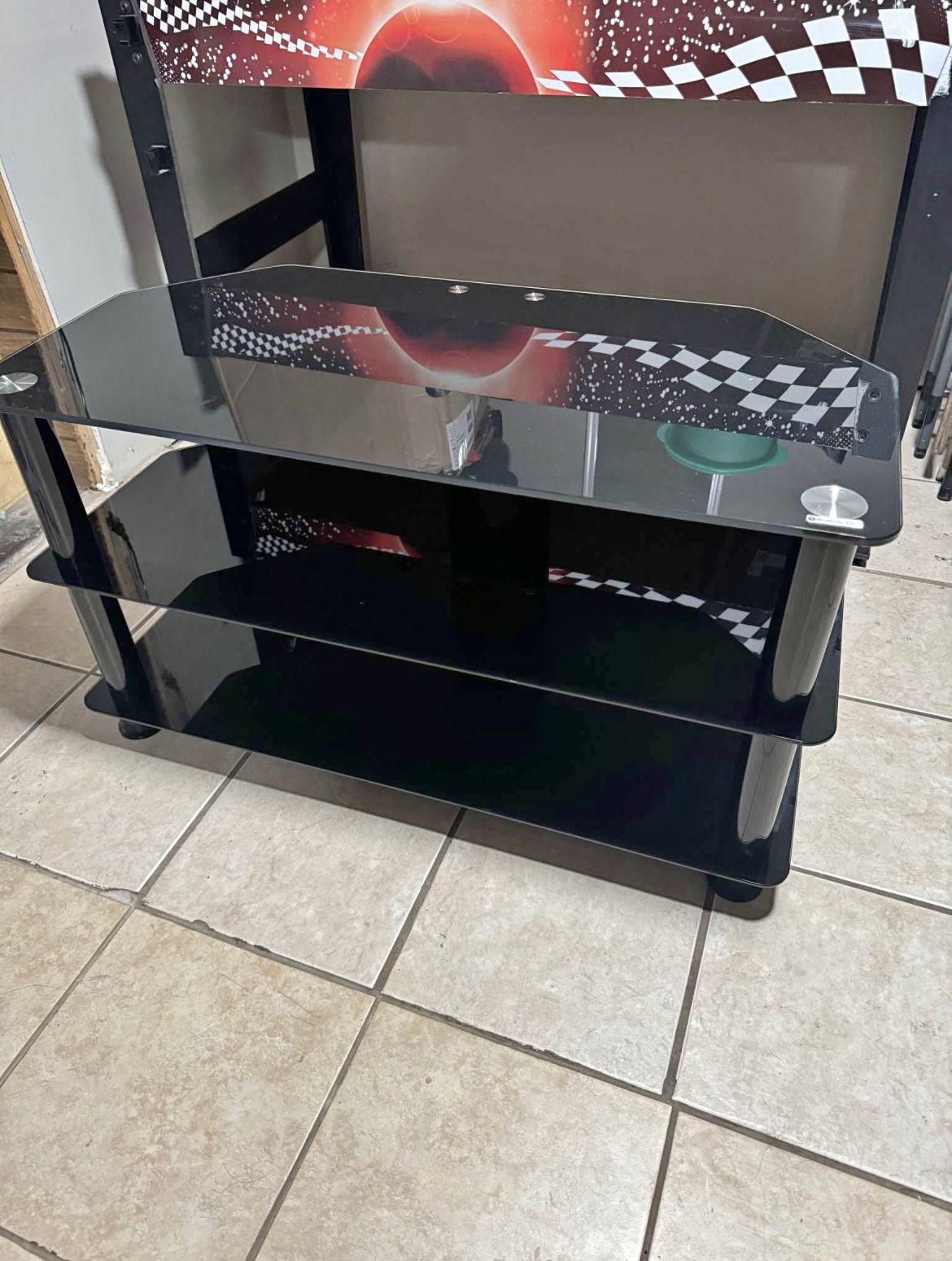 Glass Tv Stand