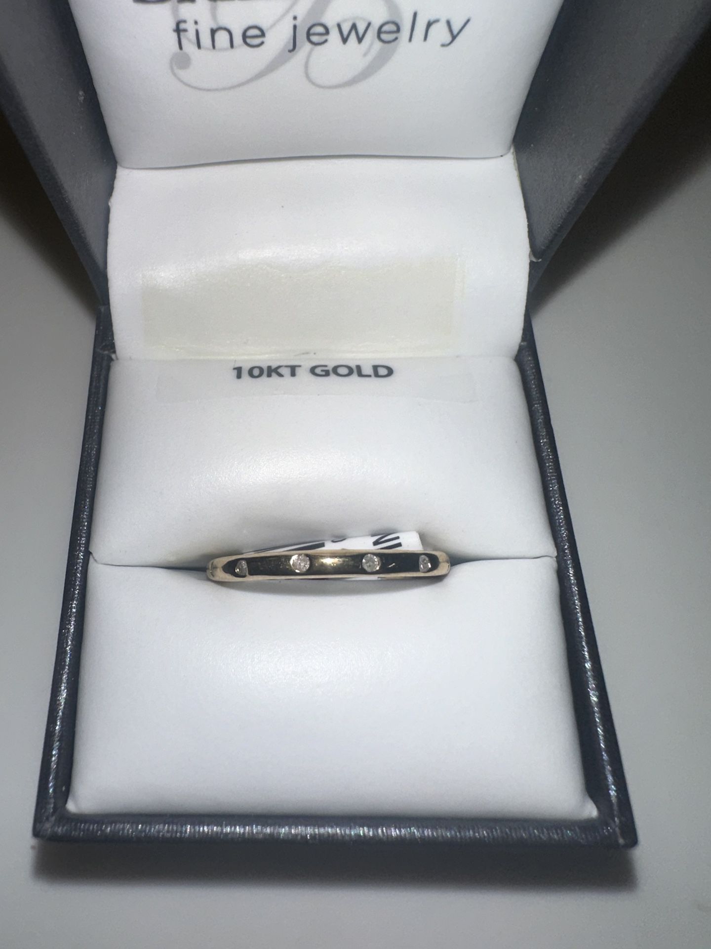 10k gold diamond ring band