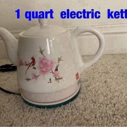 1  quart  electric kettle  -  $20