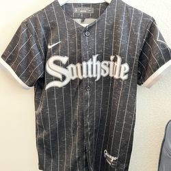 Men's Chicago White Sox Eloy Jimenez Nike Black Jersey