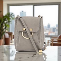 Folie And Corinna Leather Backpack 