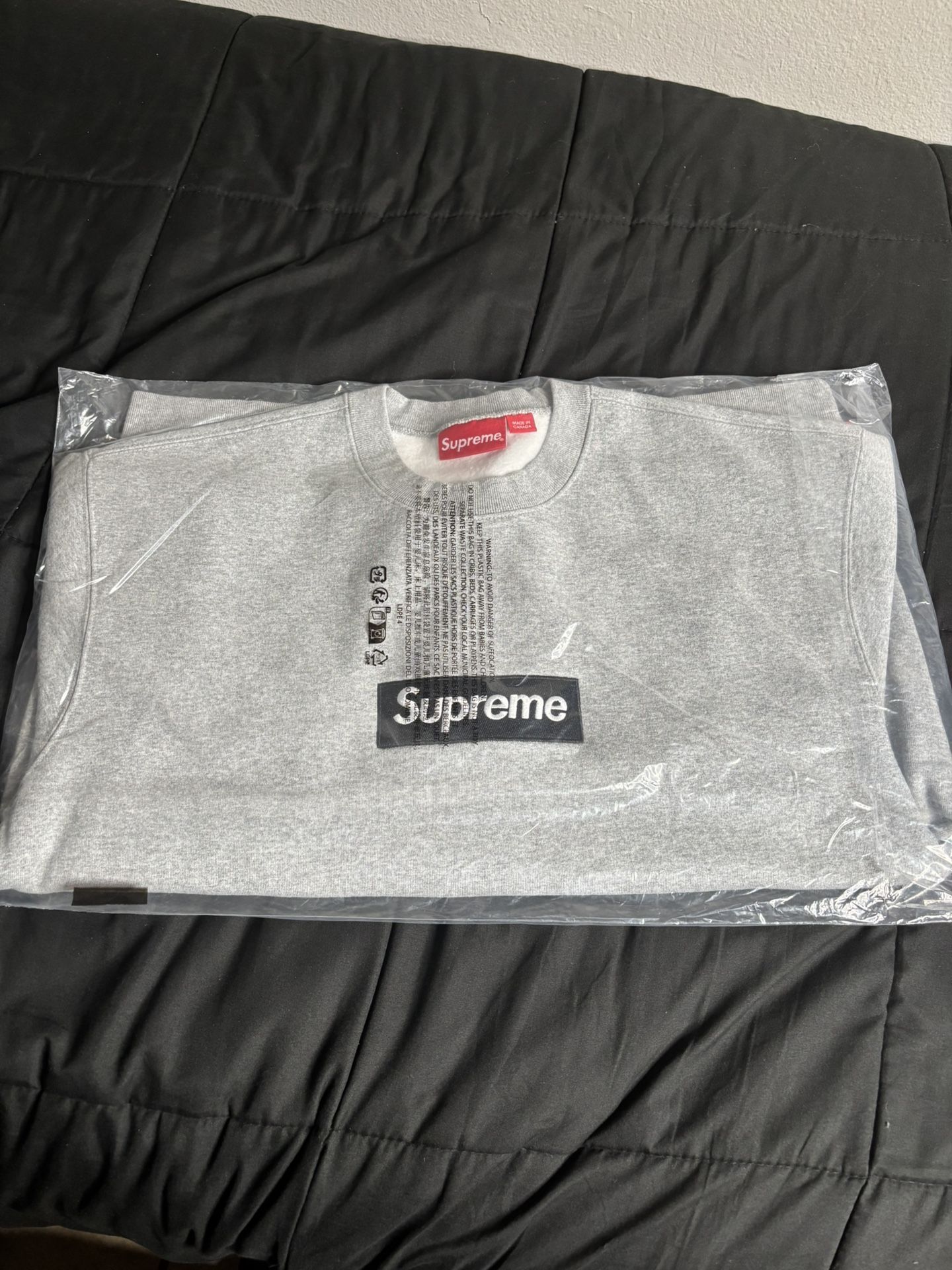 Supreme Crew Neck Box Logo