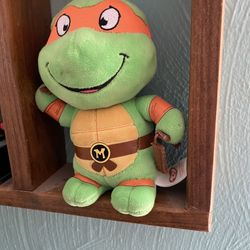 Small Plush Teenage Mutant Ninja Turtle Toy Doll