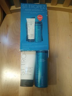 St. Tropez Award Winning Self Tan Kit. Mousse, Lotion, Mitt.