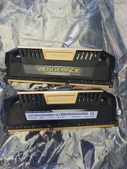 CORSAIR Vengeance Pro 16GB (2 x 8GB) DDR3 2400 (PC3 19200) Desktop Memory