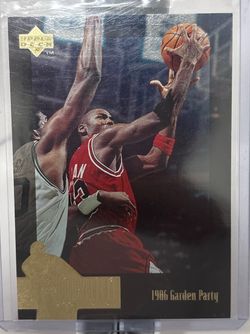 1996 Upper Deck Jordan Collection Jumbo 1986 Garden Party