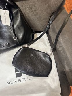 Newbella Black Crossbody Bag Set