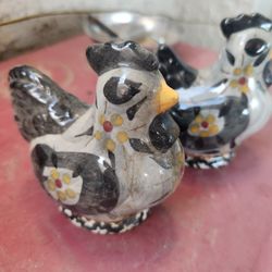 Vintage Bird Salt And Pepper Shakers 