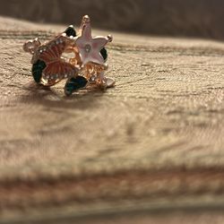 Butterfly star ring