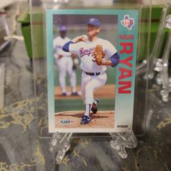 1992 Fleer Nolan Ryan Card Number 320 Hall Of Famer