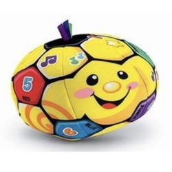 Fisher-Price Soft Plush Soccer Ball - Fisher-Price Laugh & Learn Singin' Soccer Ball