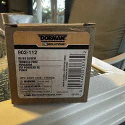 Dorman Coolant Air Bleeder Screw