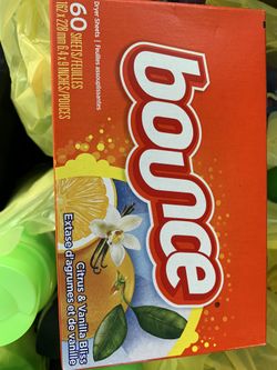 Bounce 2.50 each 60ct