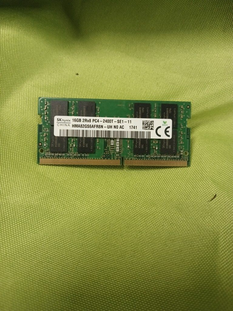 “16 GB DDR4 2400T 2RX8 Laptop Memory