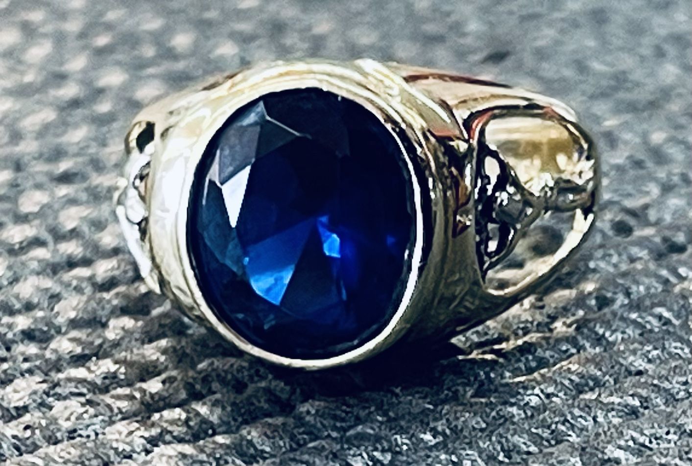 Birthstone Gold Ring